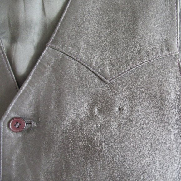 Scully Leather Harley Davidson Patch Men Vest X Large Pockets Fully Lined Black - Picture 15 of 15